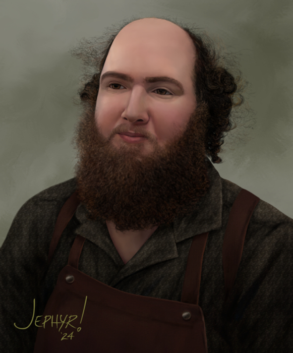  Logan'' &mdash; Digital Painting - Copyright 2024 - Jephyr - All Rights Reserved - NOAI -  NO AI